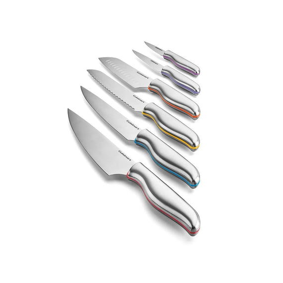 Set de cuchillos de acero con protectores CUISINART Modelo C77-12PCS