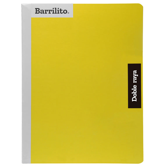 Cuaderno Profesional Cosido BARRILITO® Doble raya 100 Hojas modelo PCR2 1 pieza