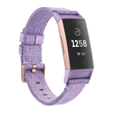 Lavender - Para Fitbit Charge 3 Reloj Correa De La Corre-828